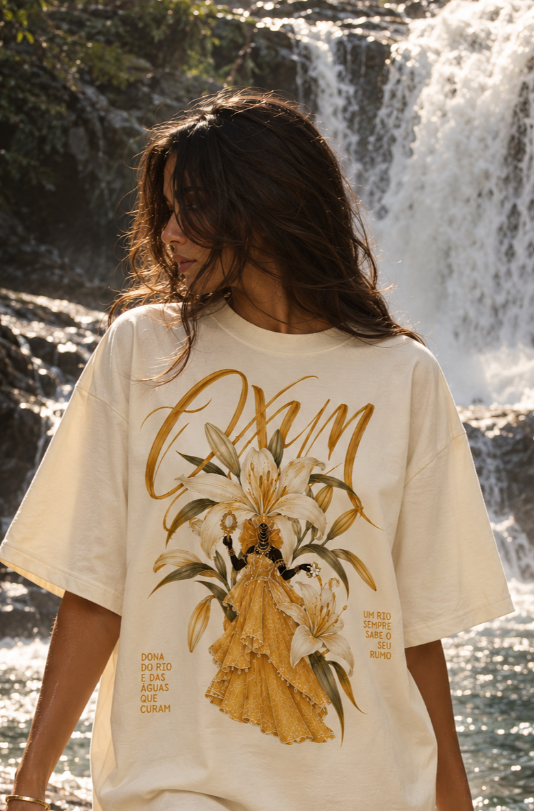 Camiseta Unissex Oxum Dona dos Rios